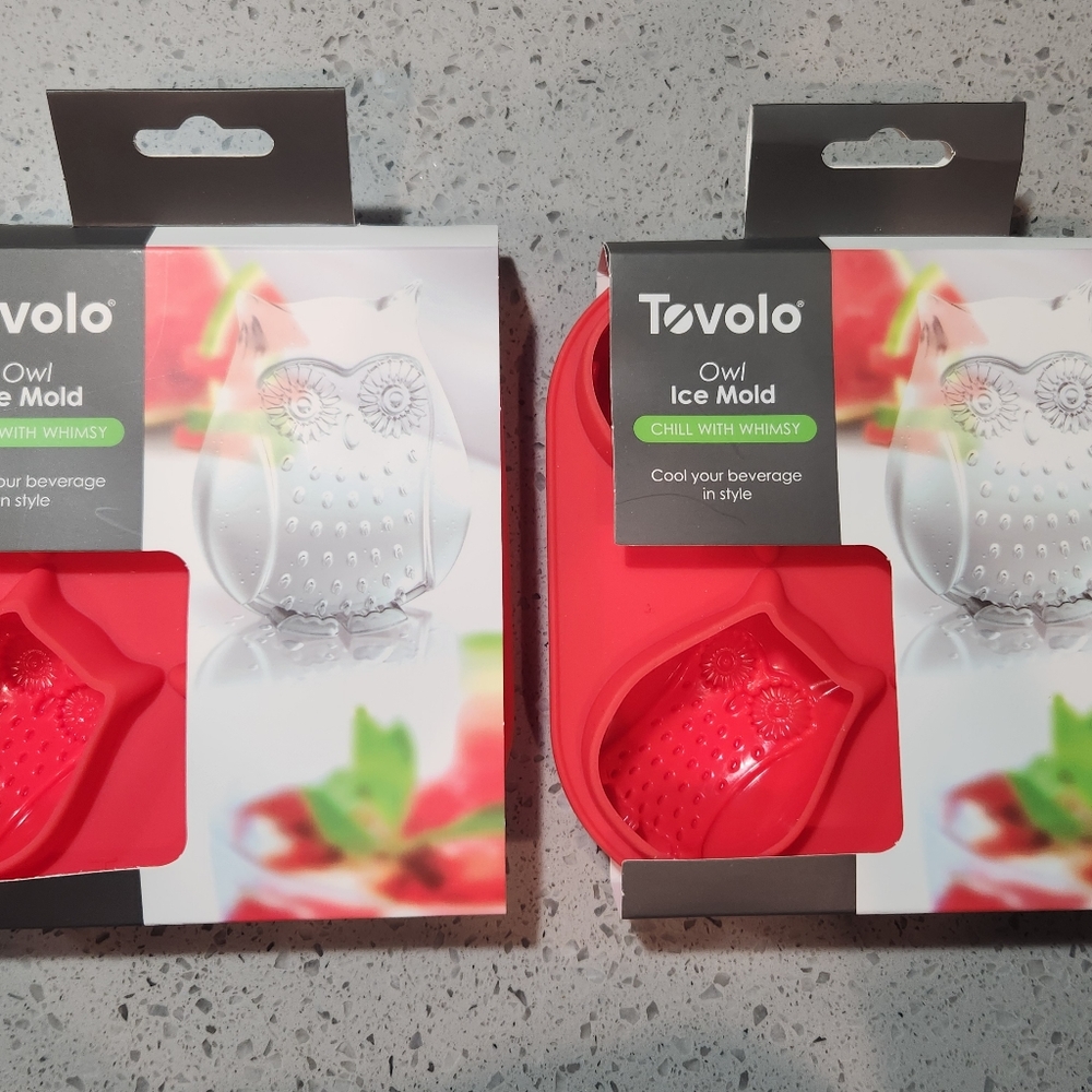 Owl shaped silicon ice tray mold - Picture 3 of 4